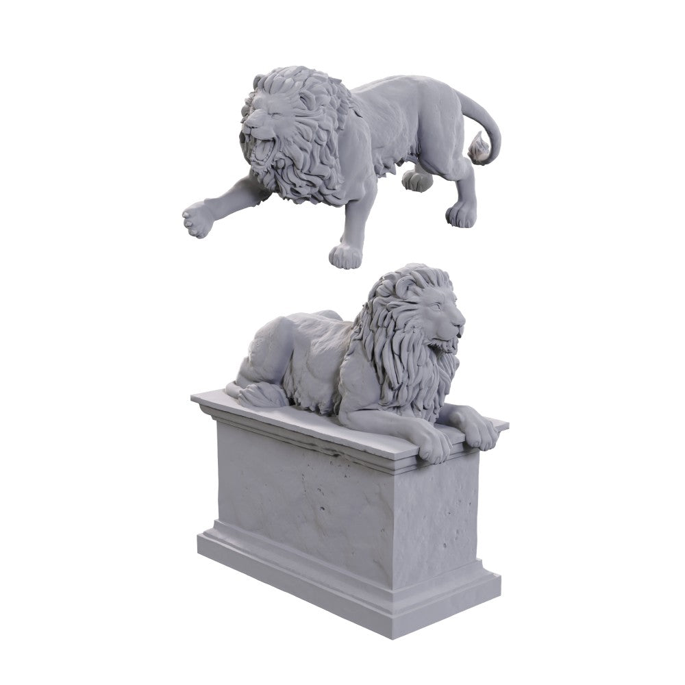 WizKids Deep Cuts: Stone Lion/Animated Stone Lion - Good Games