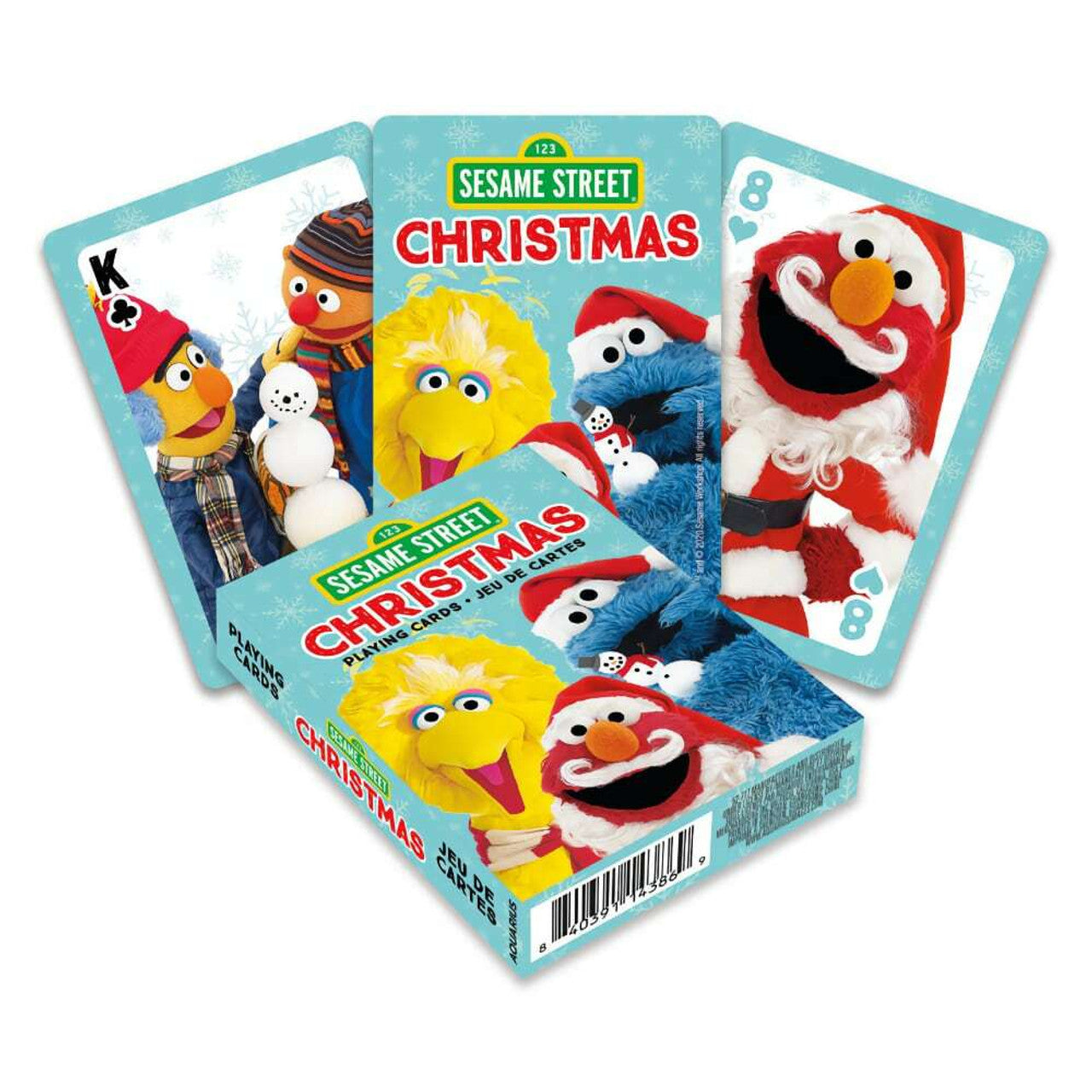 Sesame Street -Christmas Playing Cards - Good Games