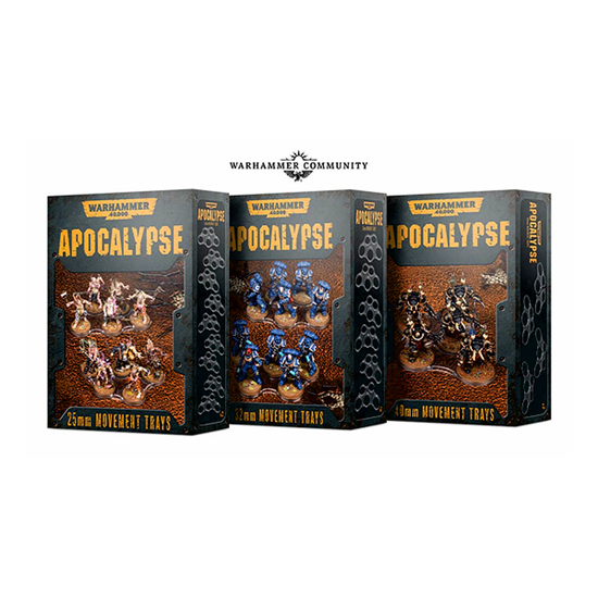 Apocalypse Movement Trays (40MM) - Good Games