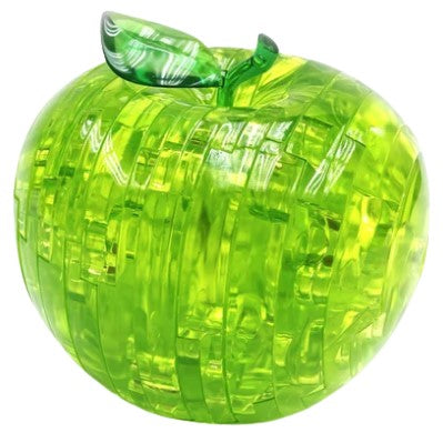 3D Green Apple Crystal Puzzle - Good Games