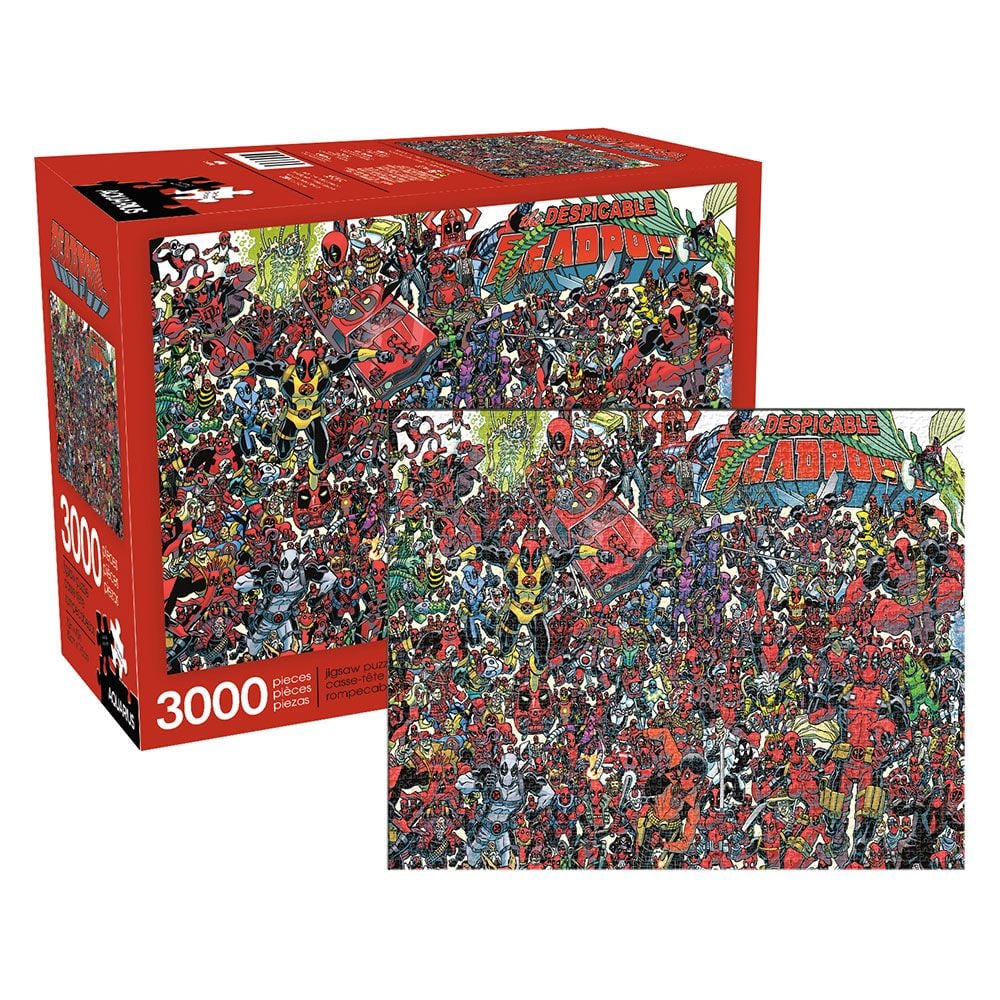 Aquarius - Marvel Despicable Deadpool 3000 Piece Jigsaw - Good Games