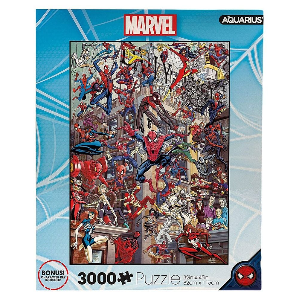 Aquarius - Marvel Spiderman Heroes Puzzle 3000 Pieces - Good Games