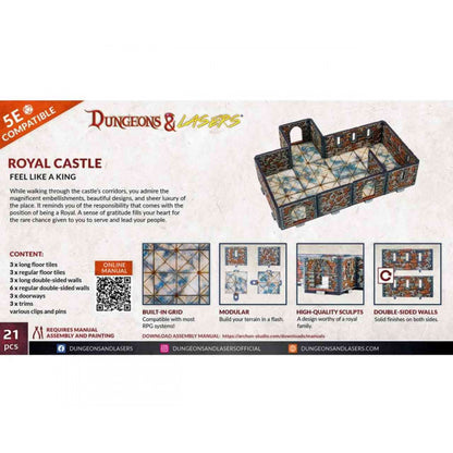 Archon Studio Dungeons and Lasers Expansion Bits - Royal Castle - Good Games