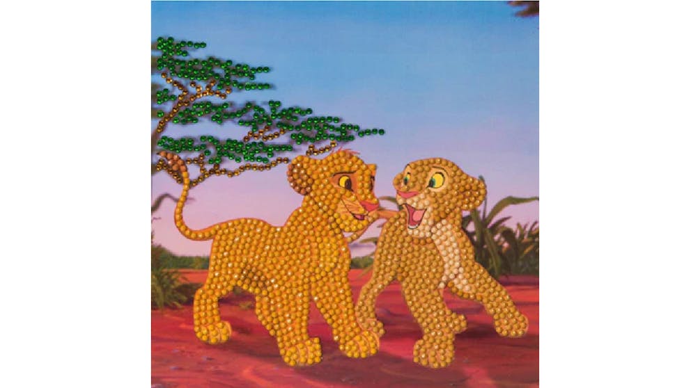 Crystal Art - Simba and Nala - Good Games