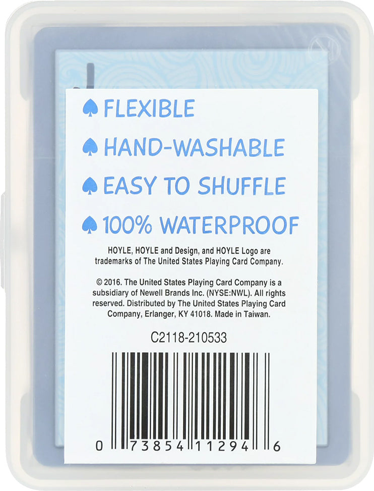 Hoyle Clear Waterproof Playing Cards - Good Games