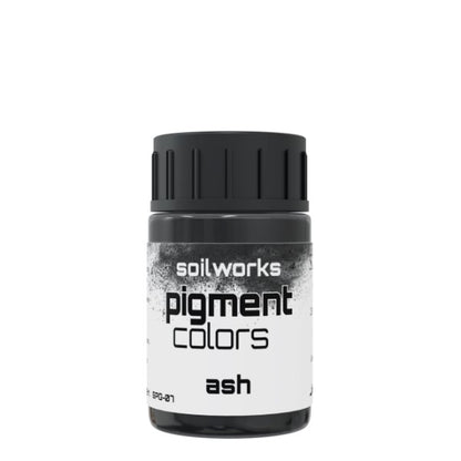 Scale 75 Soilworks Pigment Colour 35ml - Ash (Natural Black) - Good Games