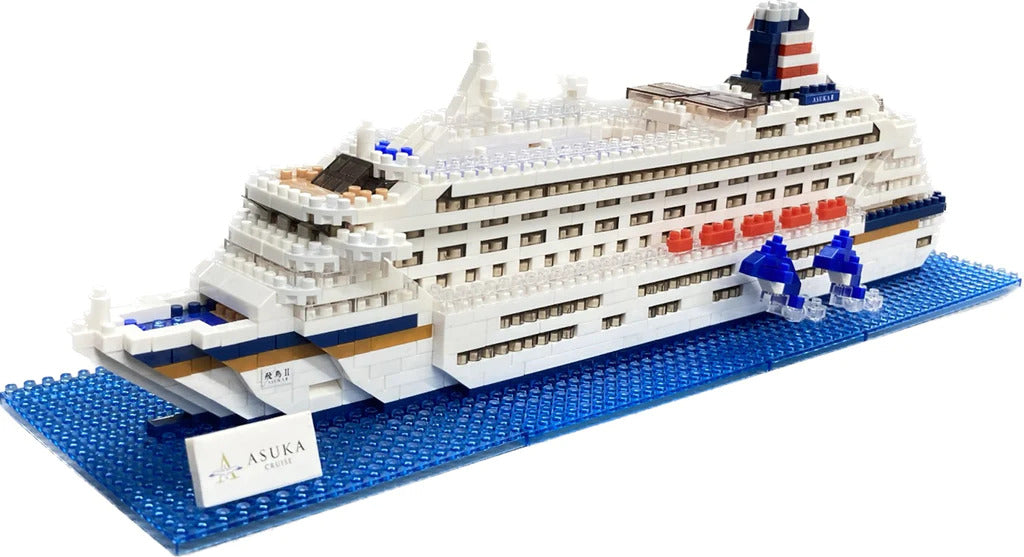 Nanoblocks DX M.S. Asuka II Cruise Ship