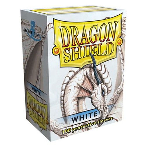 Dragon Shield - Standard Sleeves (100) - White