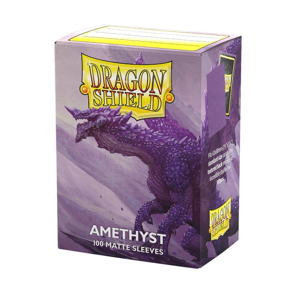 Dragon Shield: Sleeves – Matte – Amethyst - Good Games