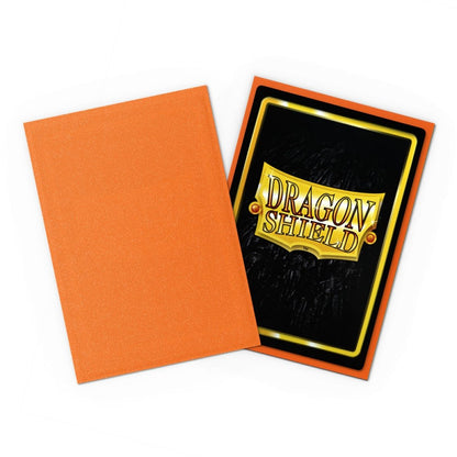 Dragon Shield: Japanese Size Sleeves – Matte – Amber - Good Games