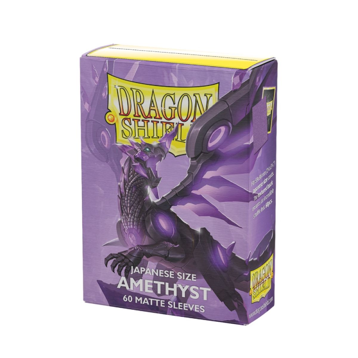 Dragon Shield: Japanese Size Sleeves – Matte – Amethyst - Good Games