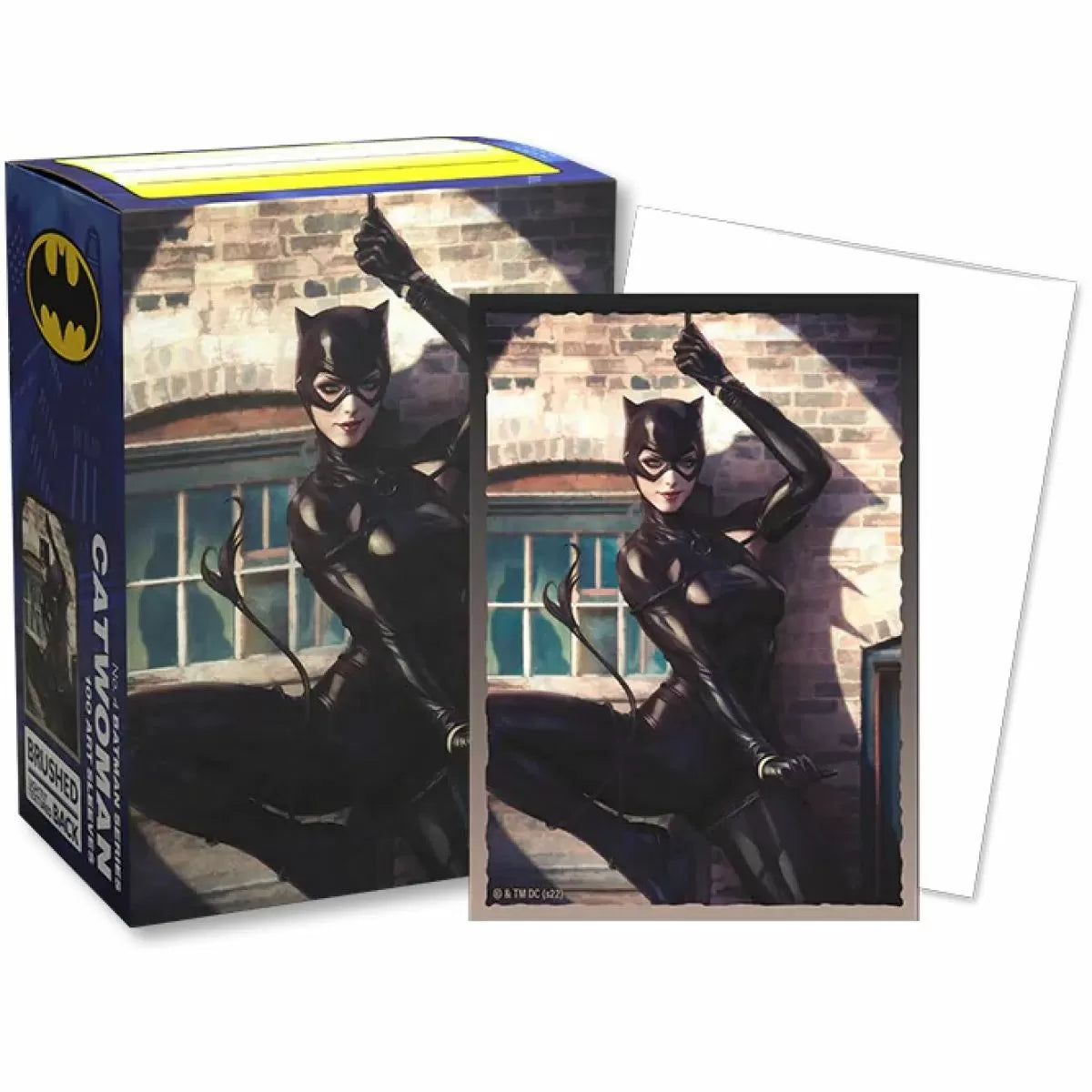Dragon Shield - Sleeves - Box 100 - Brushed Art - Catwoman - Good Games