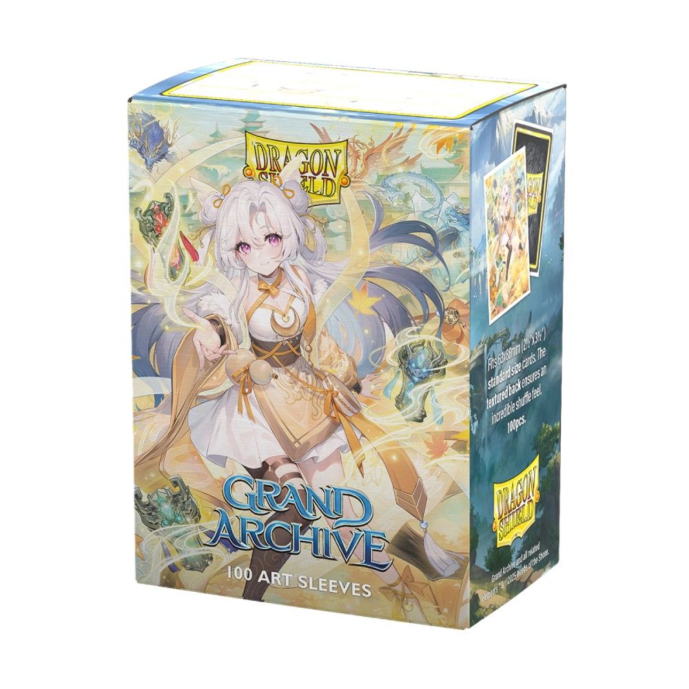 Dragon Shield: Sleeves – Matte Art – Grand Archive: Guo Jia, Heavens Favored - Good Games