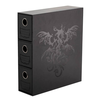 Dragon Shield: Fortress Card Drawers - Black - Good Games