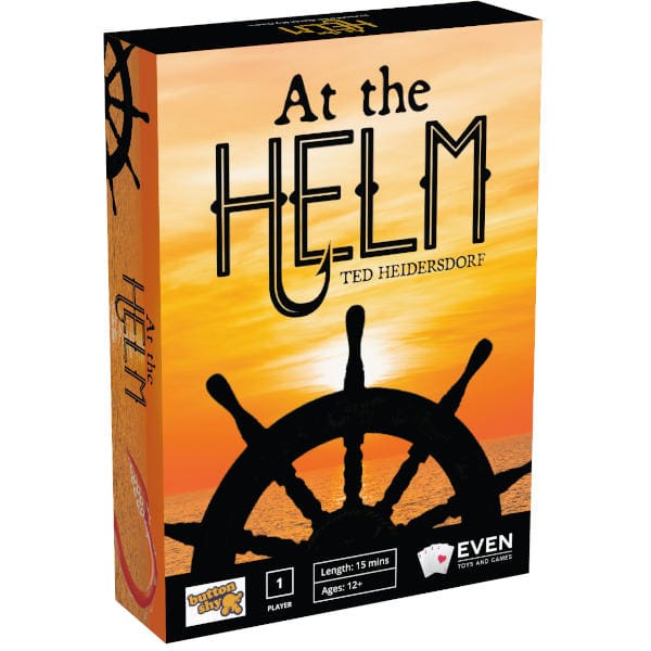 At The Helm card game box front