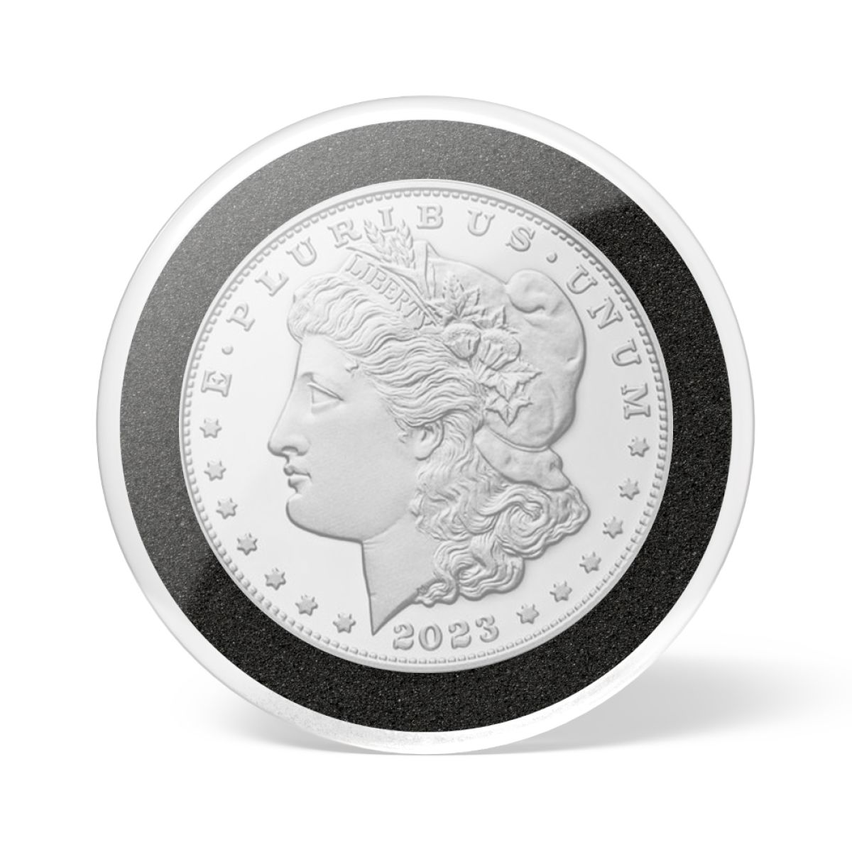 Ultra Pro: Air-tite Coin Case - I38 Holder with Black Ring- 5 pack (Preorder) - Good Games