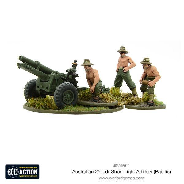 Bolt Action Australian Short 25-Pdr