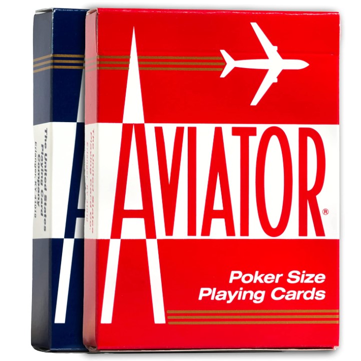 Aviator Standard Index Playing Cards - Good Games
