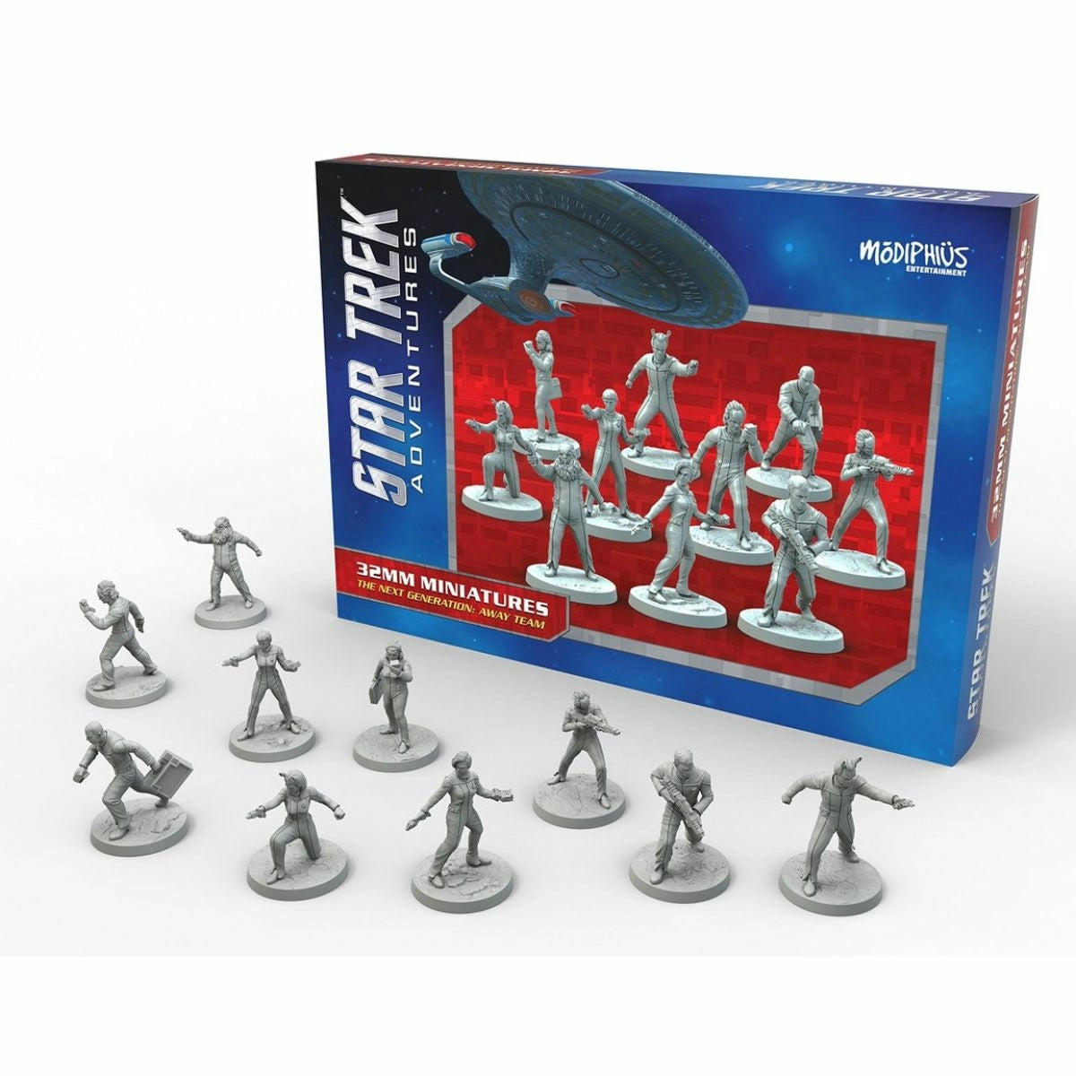 Star Trek Adventures Next Generation Away Team Miniatures Set - Good Games