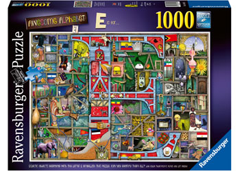 Ravensburger - Awesome Alphabet E - 1000 Piece Jigsaw