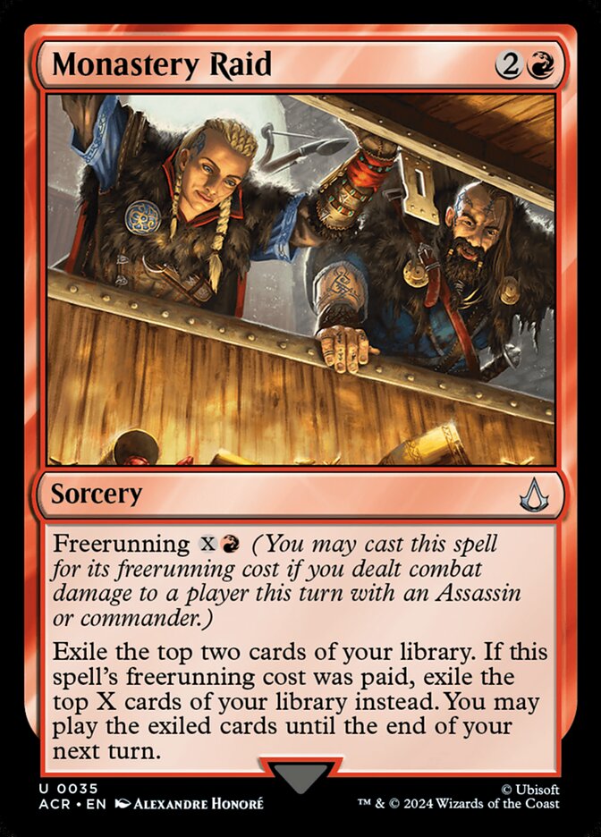 Monastery Raid 35/110 (Universes Beyond: Assassin's Creed)  - Foil