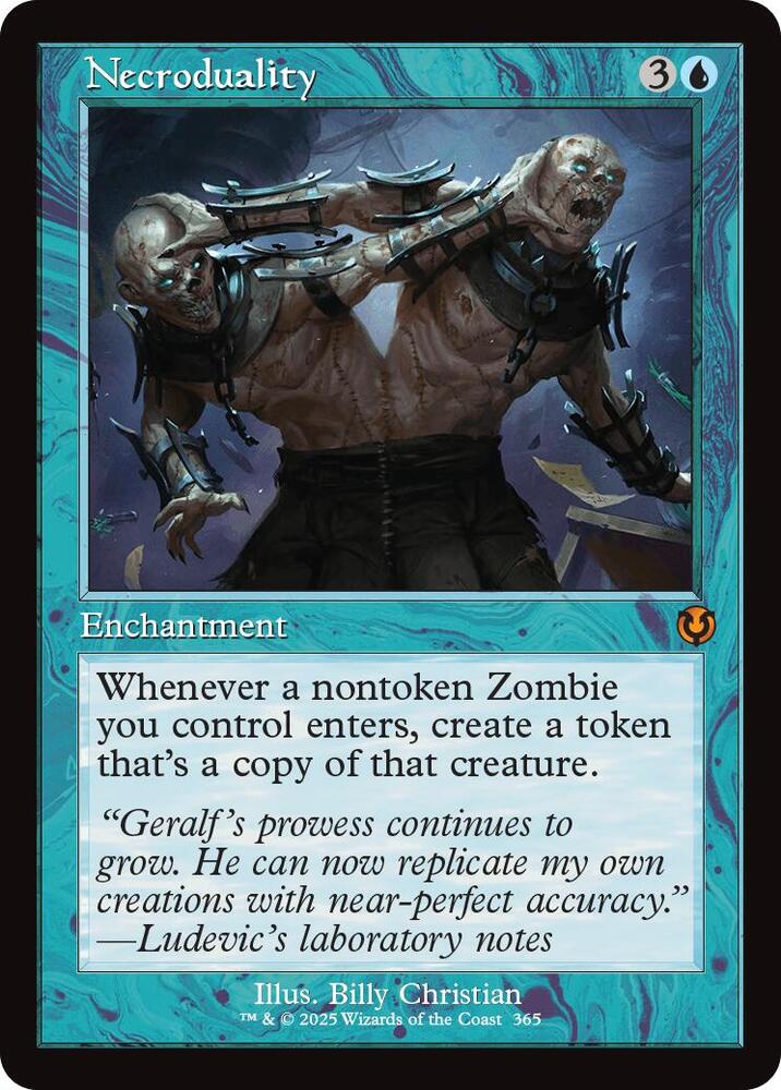 Necroduality 365/287 (Innistrad Remastered)  - Retro