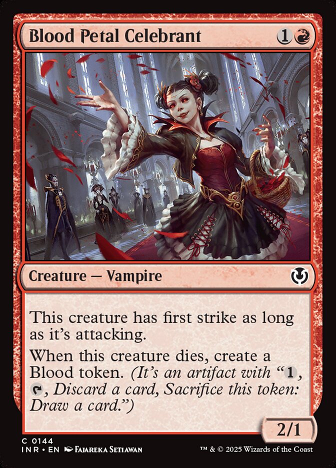 Blood Petal Celebrant 144/287 (Innistrad Remastered)  - Foil
