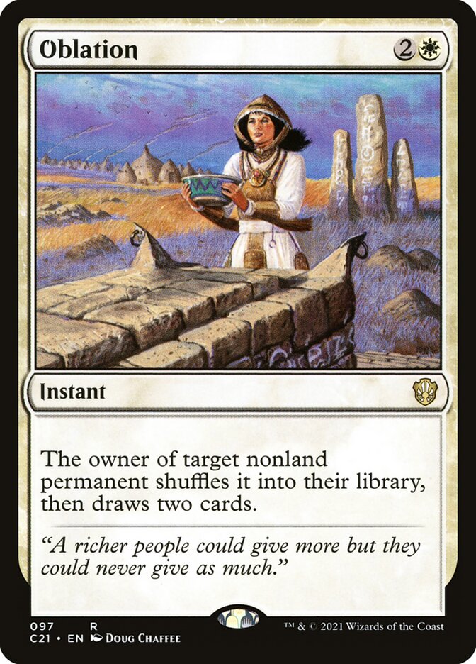Oblation 97/81 (Commander 2021) 