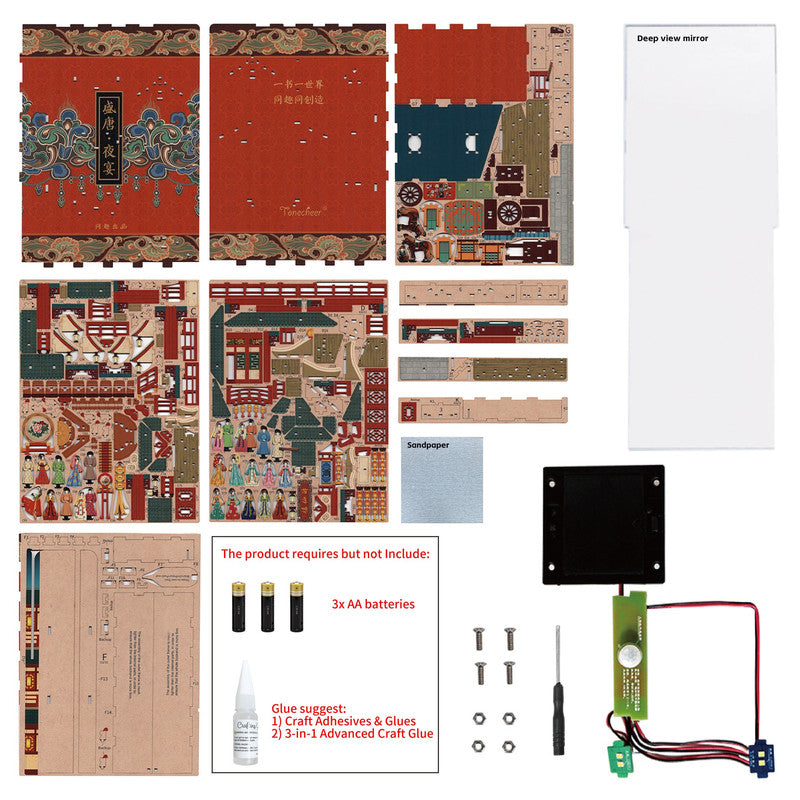 DIY Book Nook The Banquet of Tang Dynasty - Good Games