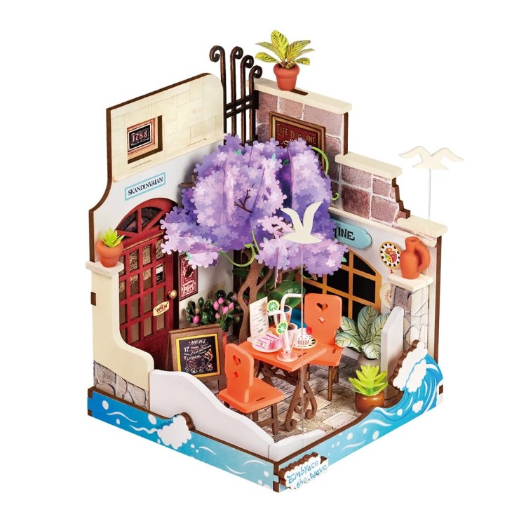 Diy Mini House Sea Holiday Resturant - Good Games