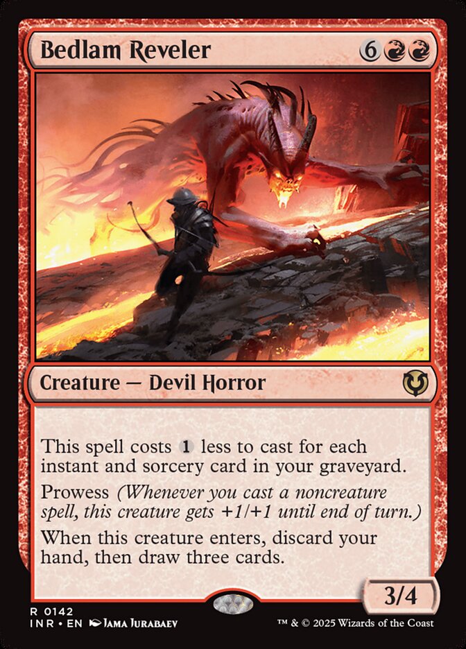 Bedlam Reveler 142/287 (Innistrad Remastered)  - Foil