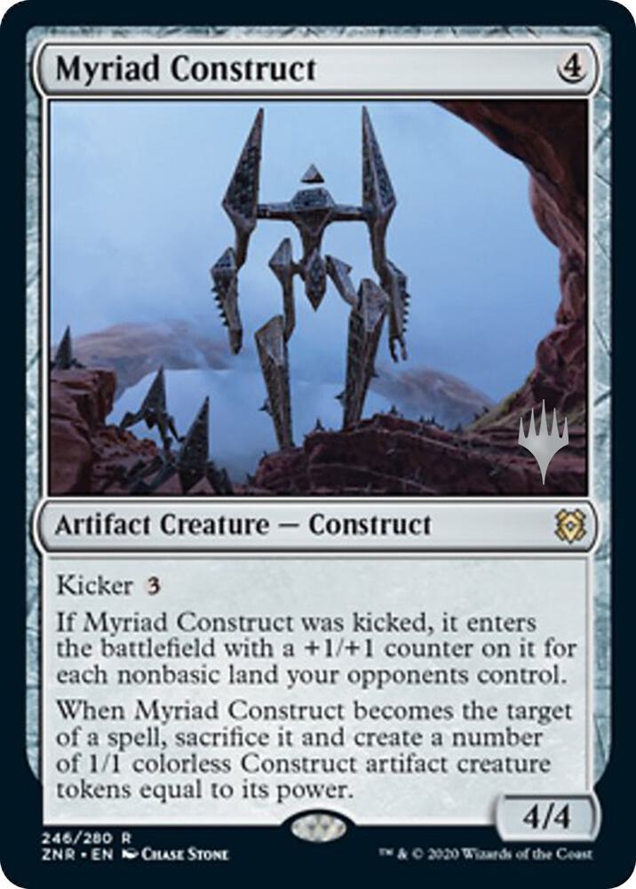Myriad Construct 246 (Promo Pack: Zendikar Rising)  - Foil