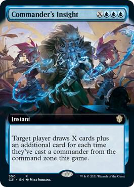 Commanders Insight Extended Art 350/81 (Commander 2021) 