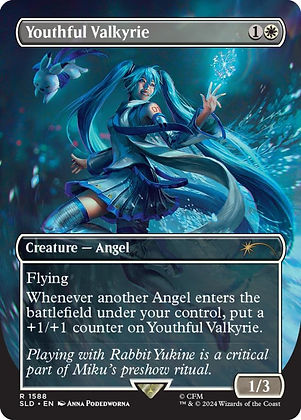 Secret Lair x Hatsune Miku: Winta Diva | Rainbow Foil Edition