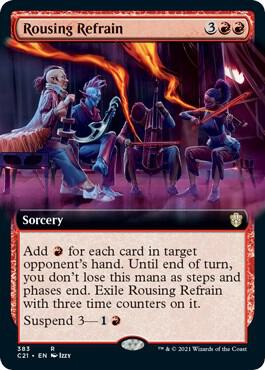 Rousing Refrain Extended Art 383/81 (Commander 2021) 
