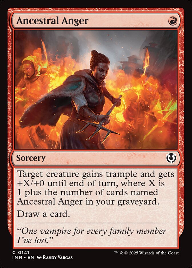 Ancestral Anger 141 (Innistrad Remastered) 