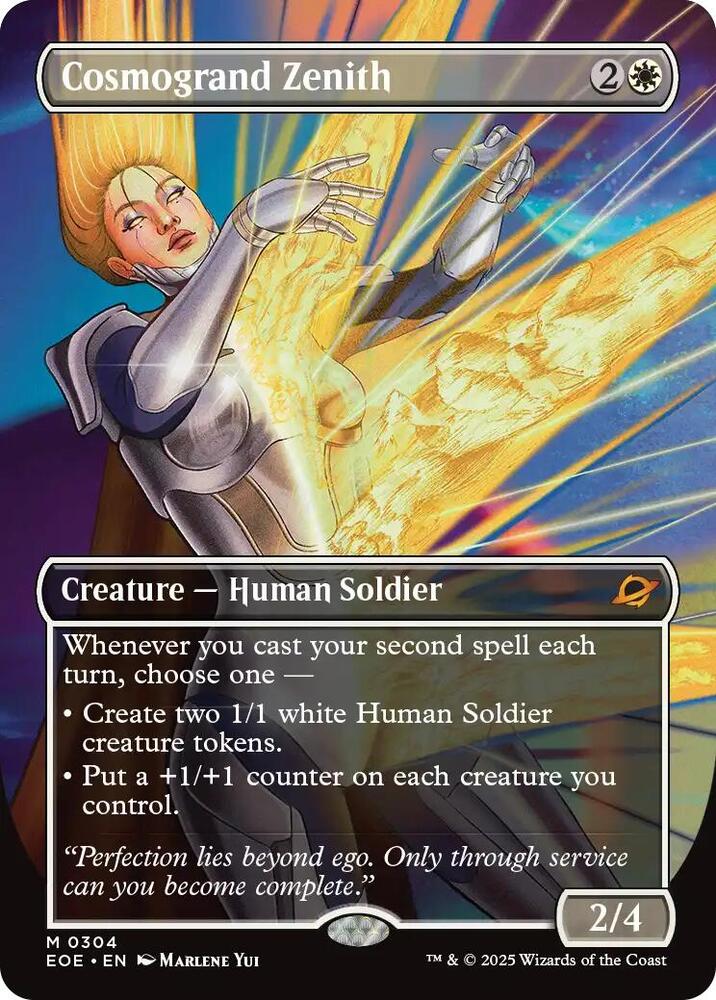 Cosmogrand Zenith 304 (Edge of Eternities)  - Borderless Foil
