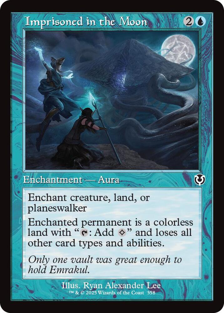 Imprisoned in the Moon 358/287 (Innistrad Remastered)  - Retro