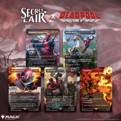 Magic Secret Lair -Marvels Deadpool Regular Edition - Good Games