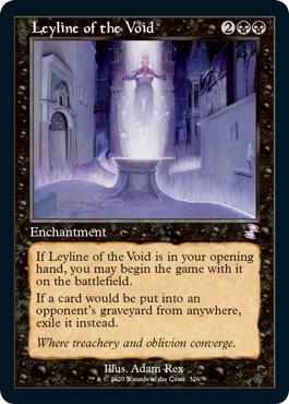 Leyline of the Void 326/289 (Time Spiral: Remastered)  - Foil