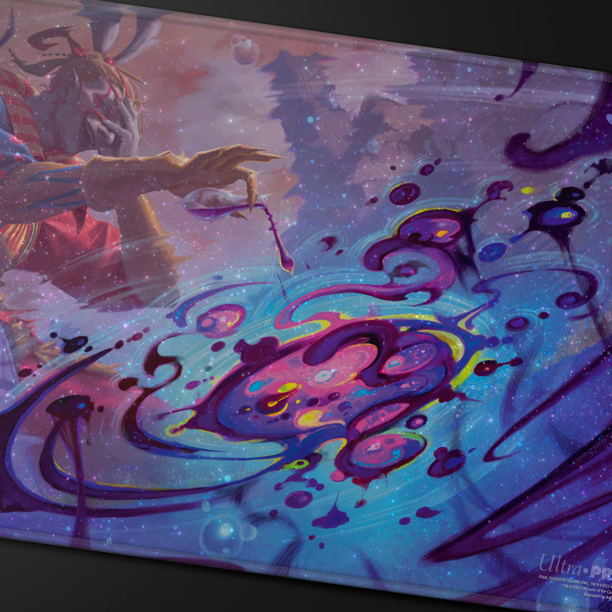 UltraPro UP38767 Magic the Gathering - FINAL FANTASY Black Stitched Playmat Premium