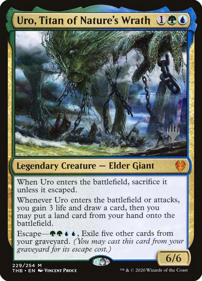 Uro Titan of Natures Wrath 229 (Promo Pack: Theros Beyond Death) 