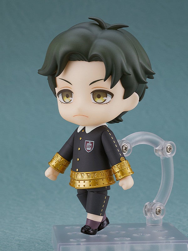 Damian Desmond Nendoroid Figure in black uniform with gold trim and school crest