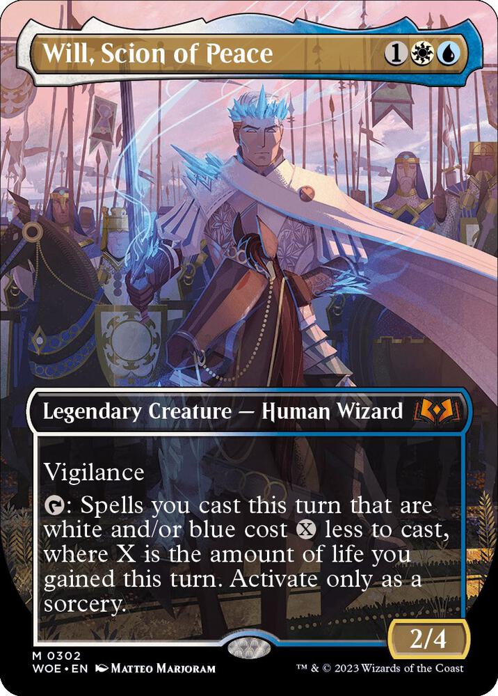 Will, Scion of Peace 302/276 (Wilds of Eldraine)  - Borderless