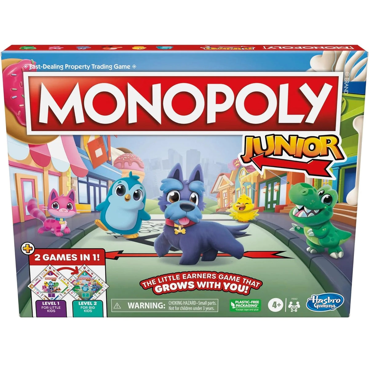 Monopoly - Junior - 2 Games in 1