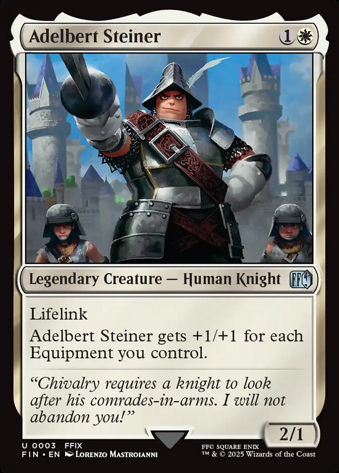 Adelbert Steiner 3 (FINAL FANTASY)  - Foil