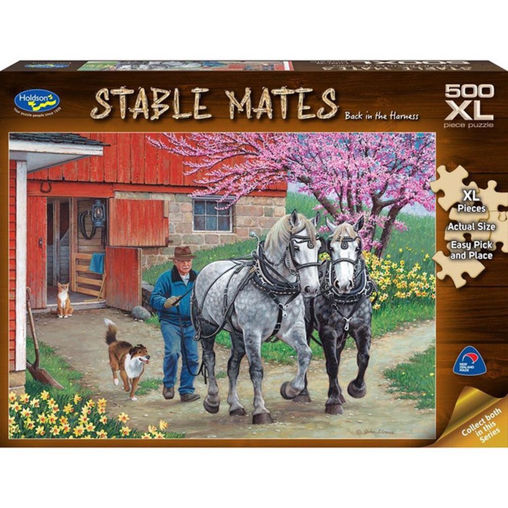Holdson - Stable Mates Harness 500 Piece Jigsaw