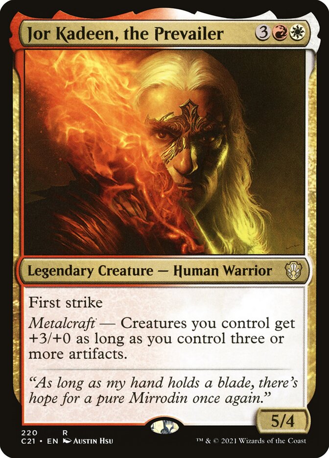 Jor Kadeen the Prevailer 220 (Commander 2021) 