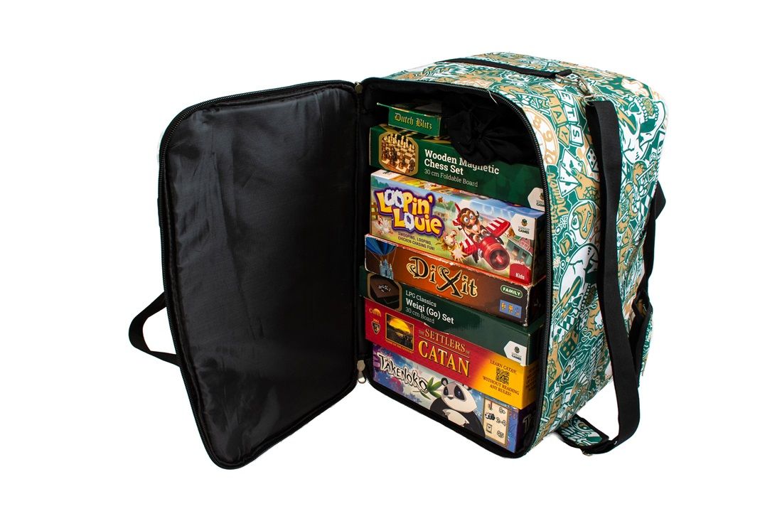LPG Essentials Board Game Bag - Artist Series Cara - Green