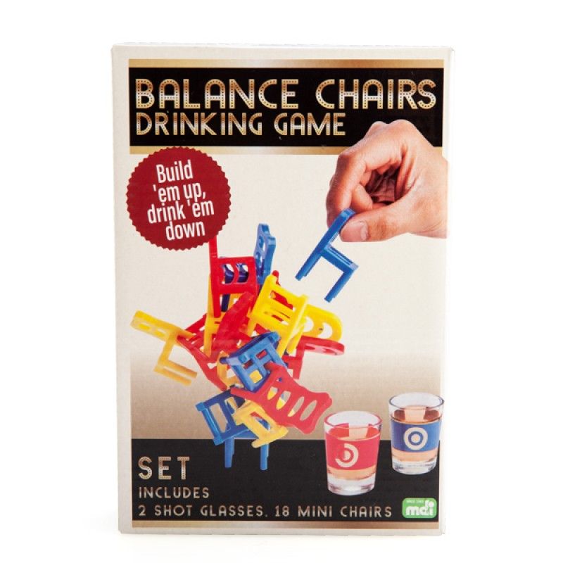 Drinking Game Balance Chairs - Good Games